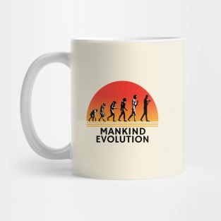 Vintage Mankind Evolution Mug